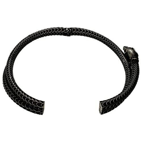 グッチ ブレスレット メンズ ブラック GUCCI 577283 J8400