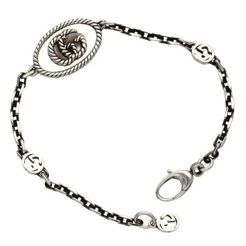 グッチ ブレスレット メンズ レディース シルバー GUCCI 627749-J8400