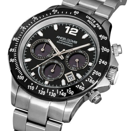 エンジェルクローバー Angel Clover 腕時計 メンズ LUCE SOLAR ルーチェソーラー NLUS44SBK-BK