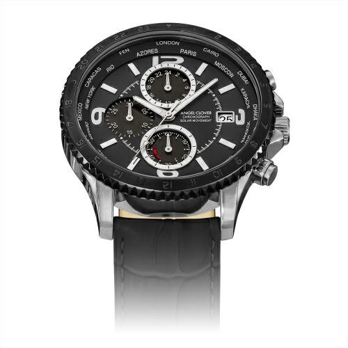 エンジェルクローバー Angel Clover 腕時計 メンズ MONDO SOLAR モンドソーラー NMOS44SBBK-BK
