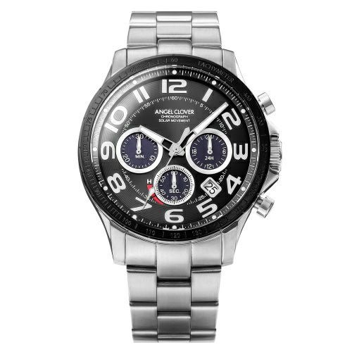 エンジェルクローバー Angel Clover 腕時計 メンズ TIME CRAFTT SOLAR タイムクラフトソーラー NTCS44SBBK