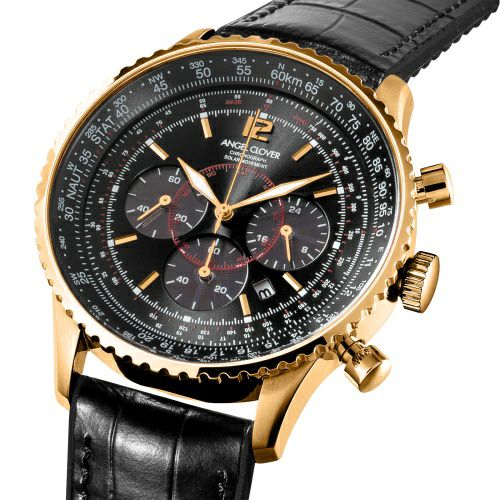 エンジェルクローバー Angel Clover 腕時計 メンズ TIME CRAFT SOLAR タイムクラフトソーラー NTS44PBK-BK