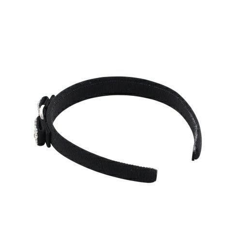 フェラガモ ヘアアクセサリー カチューシャ レディース ブラック Salvatore Ferragamo 347581 713034 NERO CRYSTAL PLD