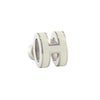 エルメス ピアス レディース ポップH ミニ MINI POP H ホワイト HERMES H608002FP BLANC/SV