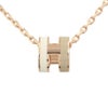 エルメス ネックレス レディース ポップH ミニ MINI POP H ホワイト HERMES H100066FO SYSTEME/PGD