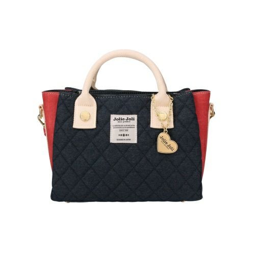 ジョリージョリ ハンドバッグ レディース ブルー Jolie Joli JJ-2025139 BLUE/RED