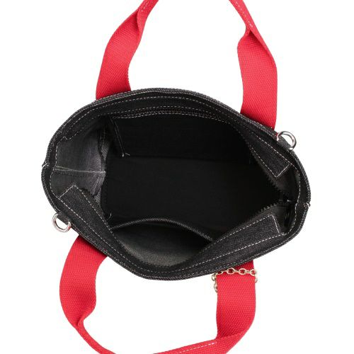 ジョリージョリ ハンドバッグ レディース ブラック Jolie Joli JJ-2025154-003 ブラックレッド