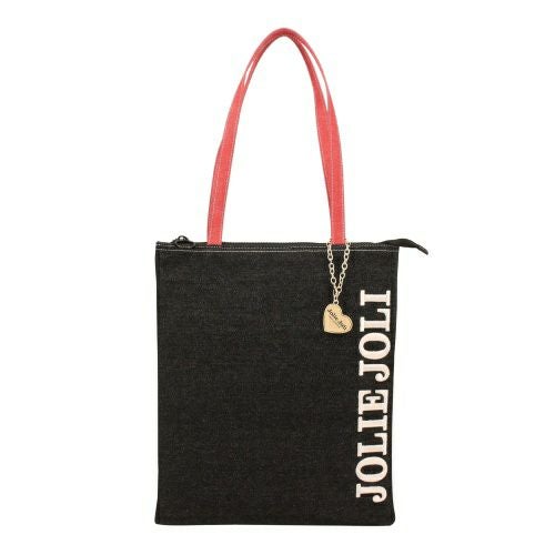 ジョリージョリ トートバッグ レディース ブラック Jolie Joli JJ-2025156-003 ブラックレッド