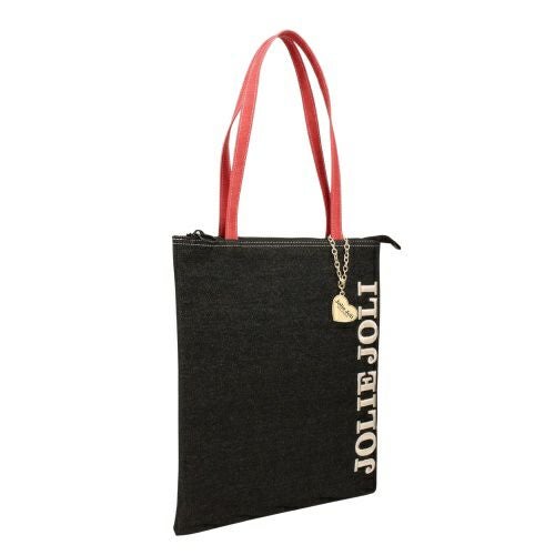 ジョリージョリ トートバッグ レディース ブラック Jolie Joli JJ-2025156-003 ブラックレッド