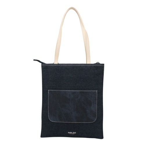 ジョリージョリ トートバッグ レディース ブルー Jolie Joli JJ-2025156-006 ブルーアイボリー