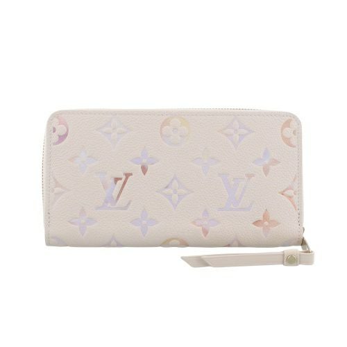 ルイヴィトン 長財布 モノグラム アンプラント ジッピー・ウォレット ベージュ LOUIS VUITTON M25594 ドリームベージュ