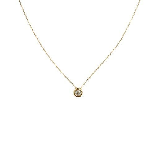 ネックレス K18YG ダイヤモンド