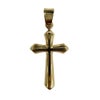 ペンダントトップ クロス K14YG