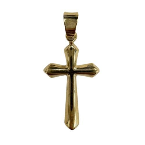 ペンダントトップ クロス K14YG