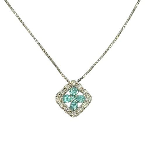 ネックレス プラチナ パライバトルマリン 0.14ct