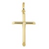 ペンダントトップ クロス K18YG