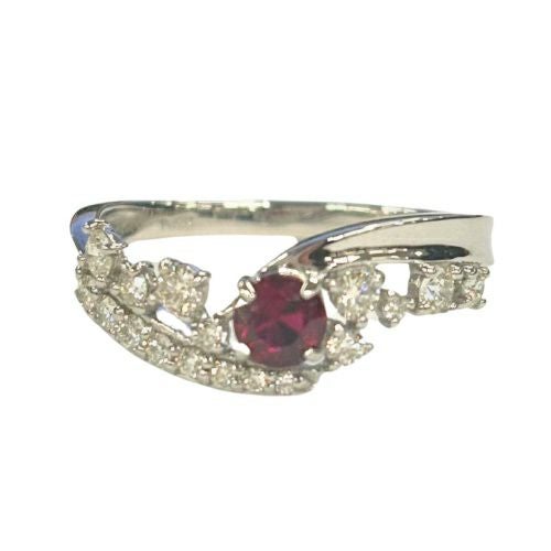 リング プラチナ ルビー 0.25ctup 12号