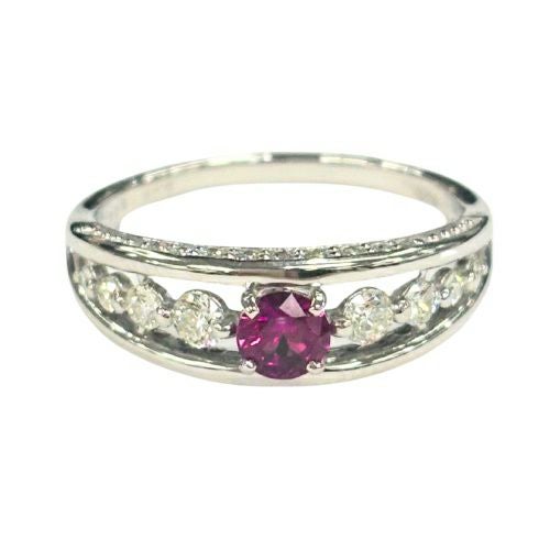 リング プラチナ ルビー 0.25ctup 12号