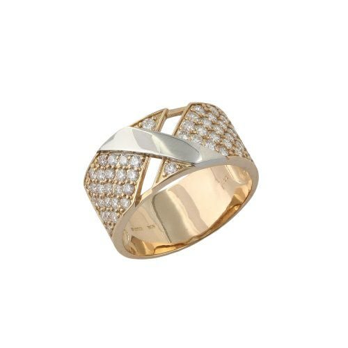 リング K18PG プラチナ 1.00ct 18号