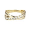 リング K18YG ダイヤモンド 0.30ct 11号