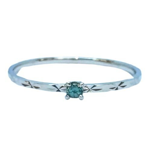 リング K10WG アレキサンドライト 11号