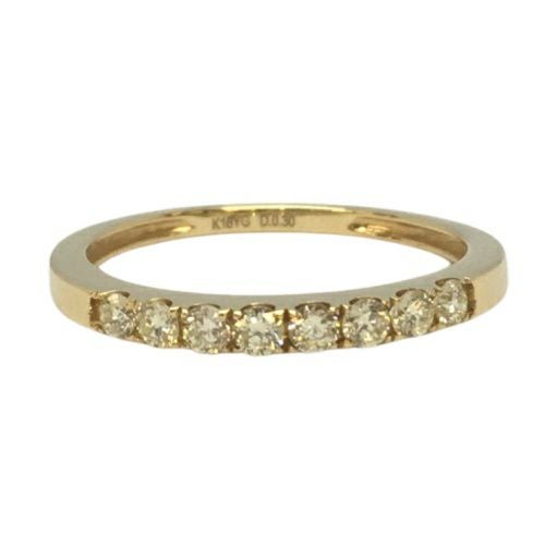 リング K18YG ダイヤモンド 0.30ct 12号