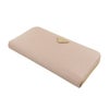 プラダ 長財布 レディース SAFFIANO TRIANGOLO ベージュ PRADA 1ML506 QHH F0236 CIPRIA