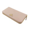 プラダ 長財布 レディース SAFFIANO TRIANGOLO ベージュ PRADA 1ML506 QHH F0236 CIPRIA