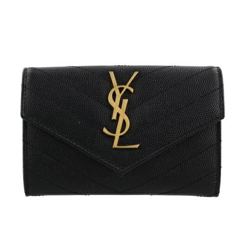 サンローラン カードケース 名刺入れ レディース ブラック SAINT LAURENT PARIS 414404 BOW01 1000 NERO