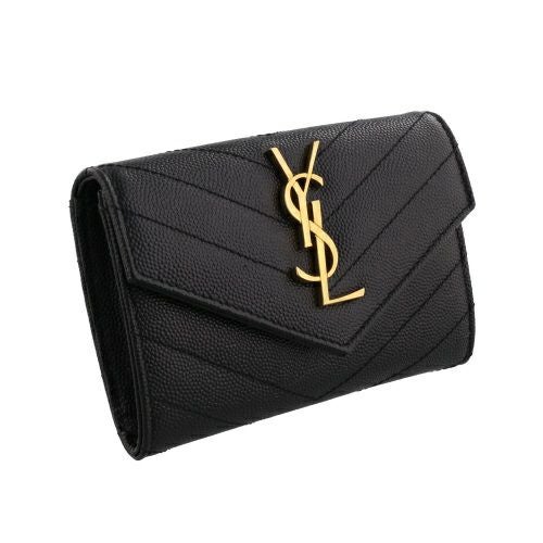 あ*ん様 【未使用に近い】SAINT LAURENTカード名刺入れ ピンク ウォ サンローラン名刺入れ ピンク レディース カーフ カードケース 360433