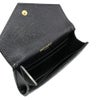 サンローラン カードケース 名刺入れ レディース ブラック SAINT LAURENT PARIS 414404 BOW01 1000 NERO