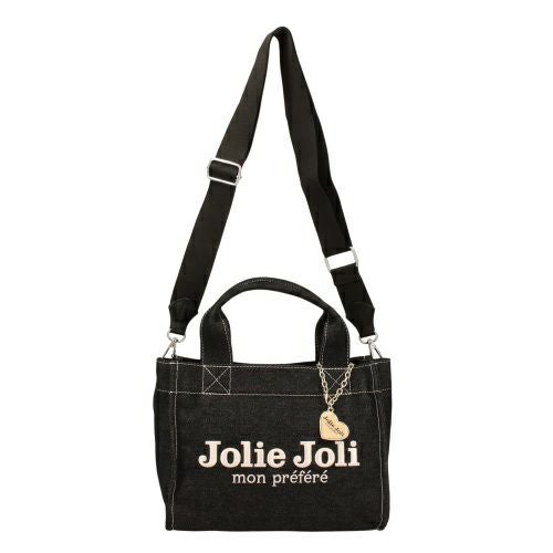 ジョリージョリ ハンドバッグ レディース ブラック Jolie Joli JJ