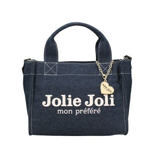 ジョリージョリ ハンドバッグ レディース ネイビー Jolie Joli JJ