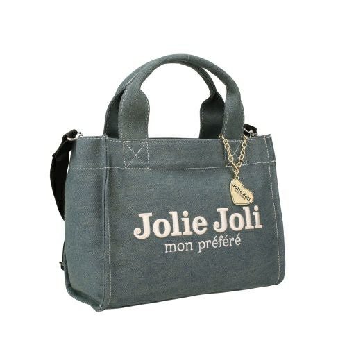 専用☆バッグ☆ ジョリーフルール ジョリージョリ ハンドバッグ レディース ブルー Jolie Joli JJ