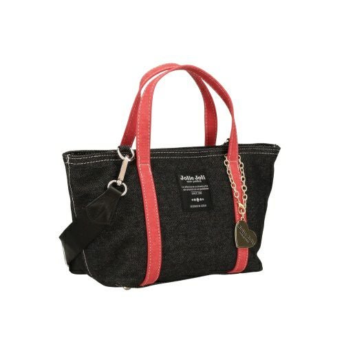 ジョリージョリ ハンドバッグ レディース ブラック Jolie Joli JJ-2025157-003 ブラックレッド
