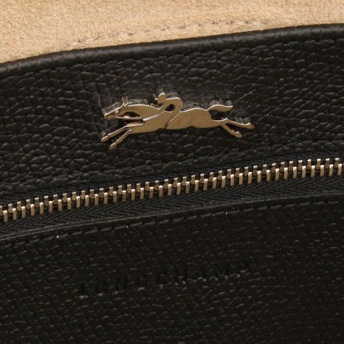 ロンシャン ハンドバッグ レディース ROSEAU S ロゾ ブラック LONGCHAMP 10095 HPN 001 BLACK