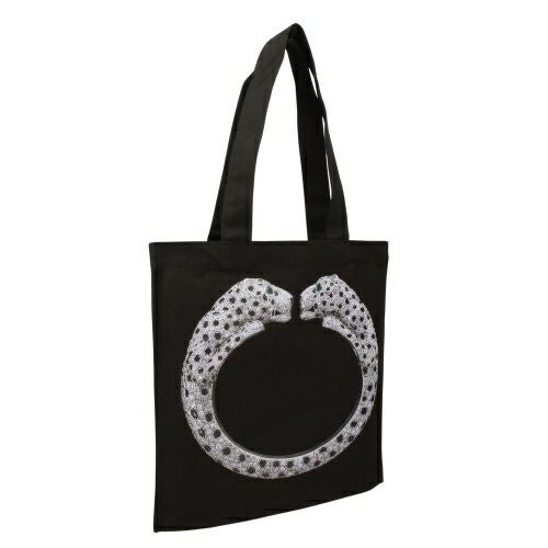 カルティエ トートバッグ レディース ブラック CARTIER 170069 PANTHER