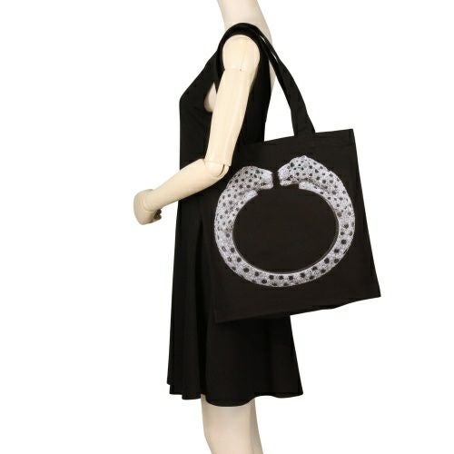 カルティエ トートバッグ レディース ブラック CARTIER 170069 PANTHER BANGLE