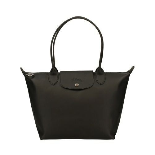 ロンシャン トートバッグ レディース ル プリアージュ エクストラ カウハイドレザー ショッピング バッグ M ブラック LONGCHAMP 2605 987 001 BLACK