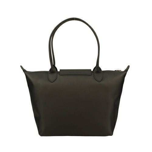 ロンシャン トートバッグ レディース ル プリアージュ エクストラ カウハイドレザー ショッピング バッグ M ブラック LONGCHAMP 2605 987 001 BLACK