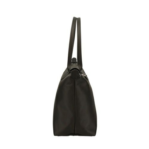 ロンシャン トートバッグ レディース ル プリアージュ エクストラ カウハイドレザー ショッピング バッグ M ブラック LONGCHAMP 2605 987 001 BLACK