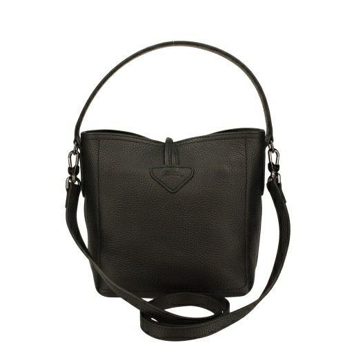 ロンシャン ショルダーバッグ レディース ROSEAU ESSENTIAL S ロゾ エッセンシャル ブラック LONGCHAMP 10159 968 001 BLACK
