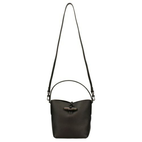 ロンシャン ショルダーバッグ レディース ROSEAU ESSENTIAL S ロゾ エッセンシャル ブラック LONGCHAMP 10159 968 001 BLACK