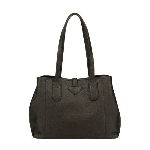 ロンシャン ショルダーバッグ レディース ROSEAU ESSENTIAL ロゾエッセンシャル トートバッグM ブラック LONGCHAMP 10183 968 001 BLACK