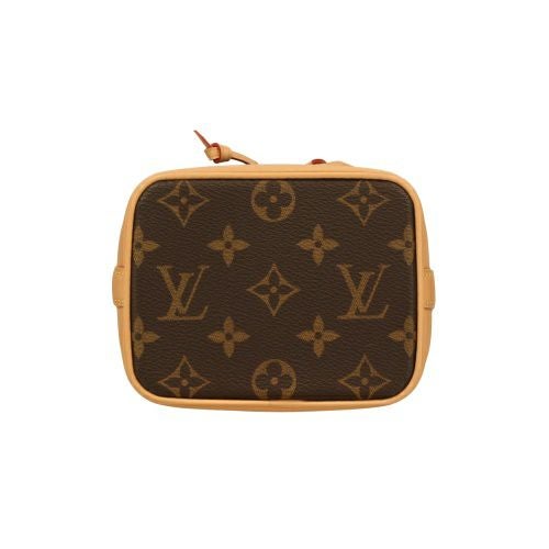 ルイヴィトン ショルダーバッグ モノグラム ナノ・ノエ ブラウン LOUIS VUITTON M81266