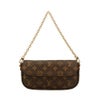 ルイヴィトン ショルダーバッグ モノグラム ウォレット オン チェーン・アイビー ブラウン LOUIS VUITTON M81911