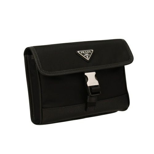 プラダ ショルダーバッグ メンズ TESSUTO+SAFFIANO ブラック PRADA 2ZH108 2DMH F0002 NERO