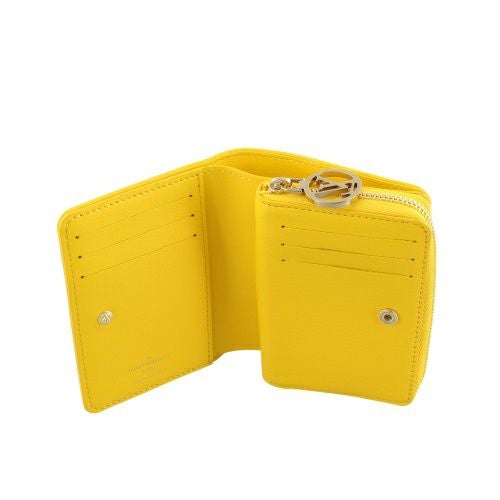 ルイヴィトン 二つ折り財布 モノグラム ポルトフォイユ・ルー イエロー