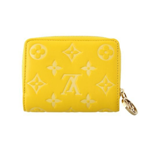 ルイヴィトン 二つ折り財布 モノグラム ポルトフォイユ・ルー イエロー LOUIS VUITTON M13792 ギンコイエロー