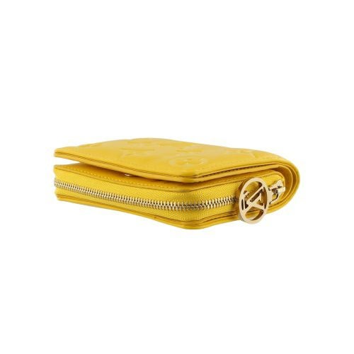 ルイヴィトン 二つ折り財布 モノグラム ポルトフォイユ・ルー イエロー LOUIS VUITTON M13792 ギンコイエロー